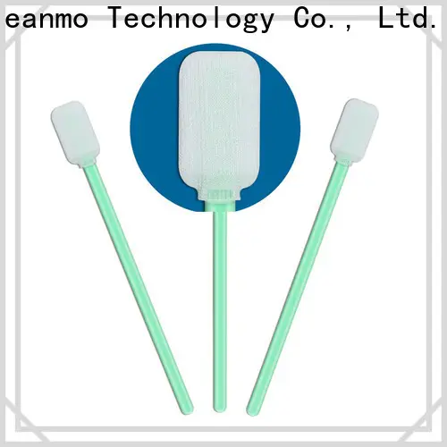 good quality polyester cleanroom swabs polypropylene handle manufacturer for printers 1