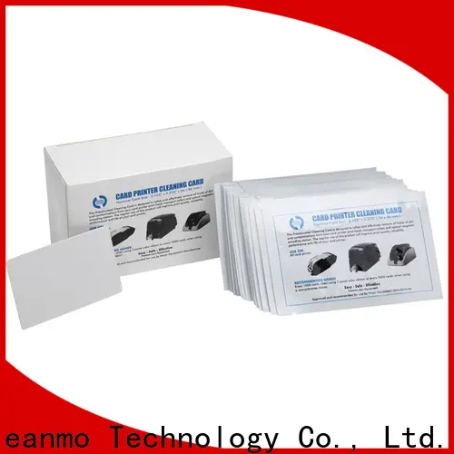 Cleanmo cost-effective card reader cleaning card wholesale for POS Terminal 1