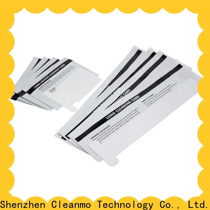 OEM best zebra printhead cleaning non woven factory for ID card printers 1