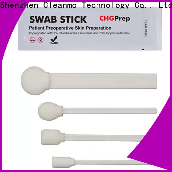 Cleanmo Custom ODM anti bacterial swabs supplier for Surgical site cleansing after suturing 1