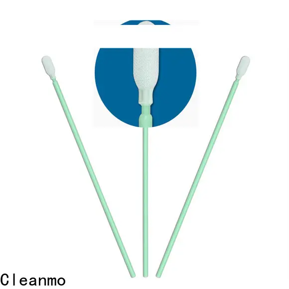 Cleanmo double-layer knitted polyester polyester swab supplier for general purpose cleaning 1