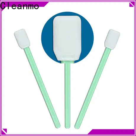 ESD-safe Disposable Microfiber Swabs Polypropylene handle wholesale for Micro-mechanical cleaning 1