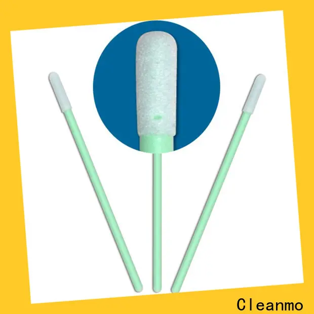 Cleanmo Polyurethane Foam lint free Sponge Swabs supplier for Micro-mechanical cleaning 1