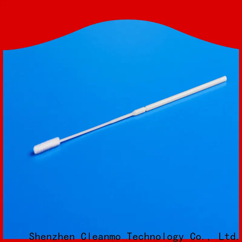 Cleanmo Custom best nasopharyngeal nylon flocked swab supplier for cytology testing 1