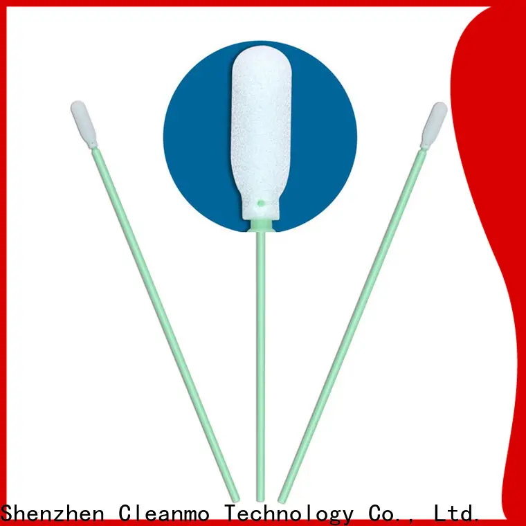 Wholesale best lint free foam swabs ESD-safe Polypropylene handle factory price for general purpose cleaning 1