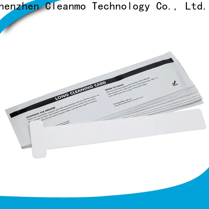 Bulk purchase best zebra cleaning card Aluminum foil packing supplier for cleaning dirt 1