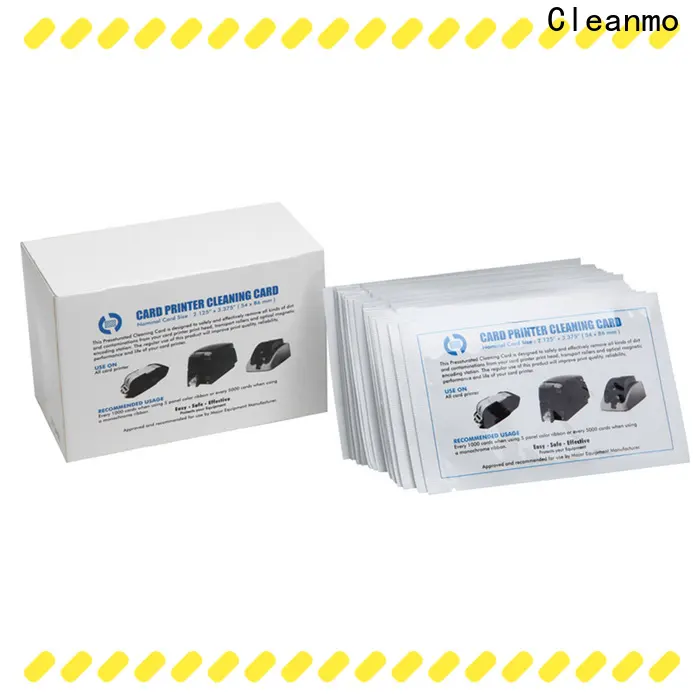 Cleanmo T shape zebra printhead cleaning factory for ID card printers 1
