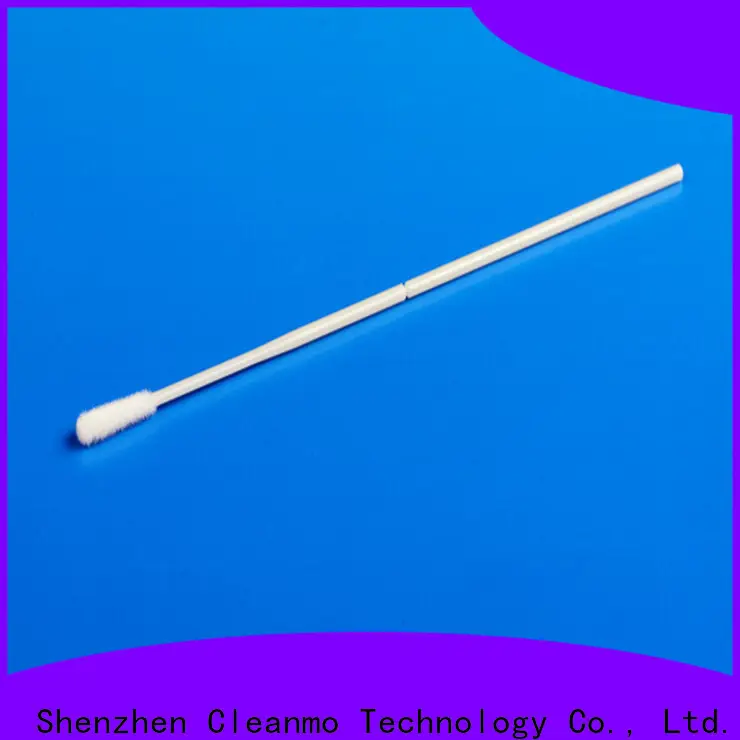 Cleanmo ABS handle nylon flocked swab manufacturer for cytology testing 1