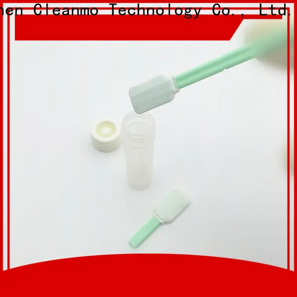 Cleanmo Double layered head sampling collection swabs supplier for test residues of previously manufactured products 1
