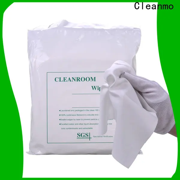 Cleanmo Cleanmo cleanroom wipers 9x9 supplier for medical device products 1
