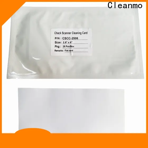 high quality check reader cleaning cards non woven fabric wholesale for scanner cleaning 1