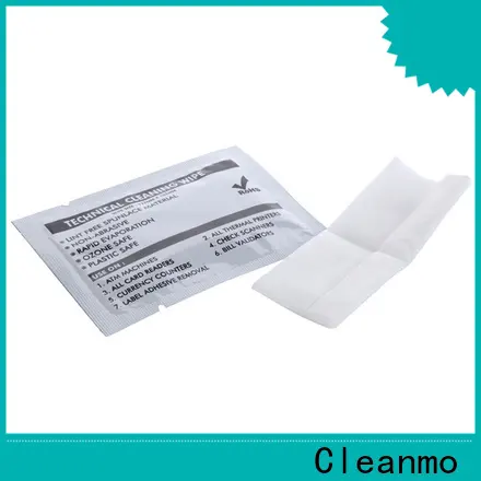 Cleanmo 60% Polyester Screen Cleaning Wipes factory for ATM/POS Terminals 1