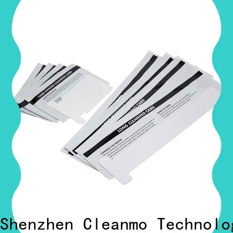 Custom best zebra printer cleaning cards non woven manufacturer for Zebra P120i printer 1