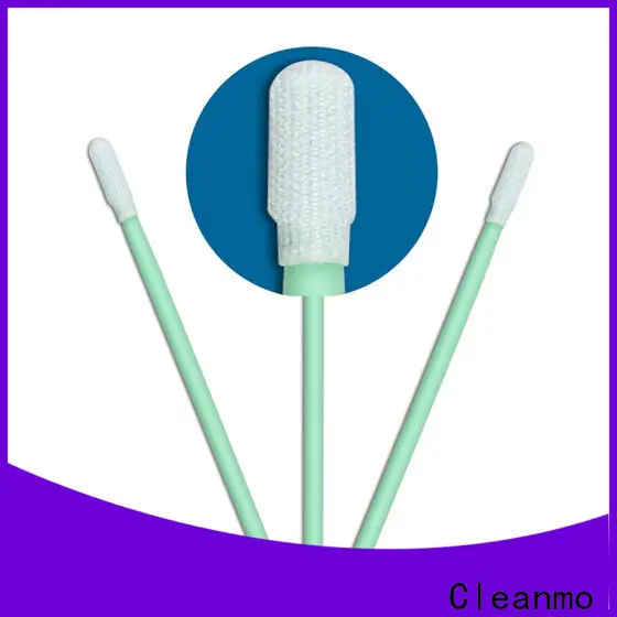 Cleanmo safe material Cleanroom polyester swab wholesale for general purpose cleaning 1