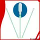 Cleanmo polypropylene handle dacron swab wholesale for printers 1
