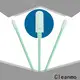 Cleanmo double-layer knitted polyester fiber optic swabs manufacturer for optical sensors1 1