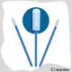 Cleanmo Bulk buy custom q tips with wooden sticks manufacturer for general purpose cleaning 1