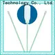 Custom ear wax on cotton bud thermal bouded supplier for Micro-mechanical cleaning 1