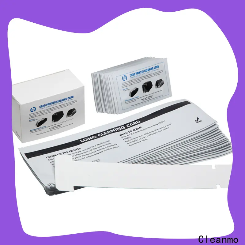 Cleanmo Bulk buy custom zebra printer cleaning factory for cleaning dirt 1