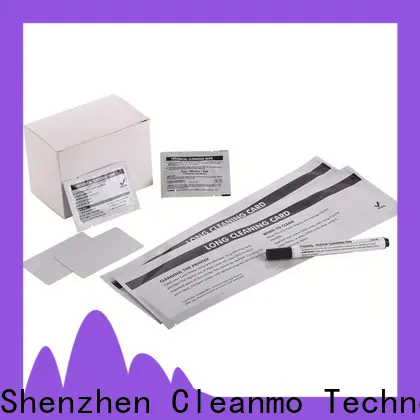 Cleanmo Electronic-grade IPA Snap Swab clean printer head supplier for Evolis printer 1