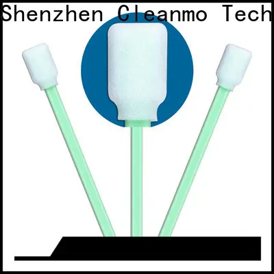 Cleanmo Bulk buy custom lint free Sponge Swabs wholesale for excess materials cleaning 1