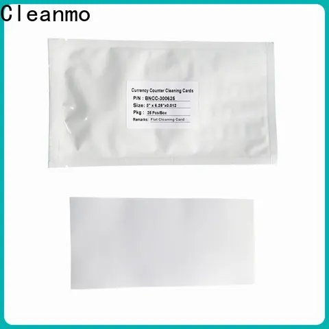 Cleanmo Spring Loaded Features electronic lock cleaning cards wholesale for Counting Equipment 1