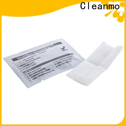 Bulk buy OEM printhead cleaning wipes 40% Rayon factory for ATM/POS Terminals 1