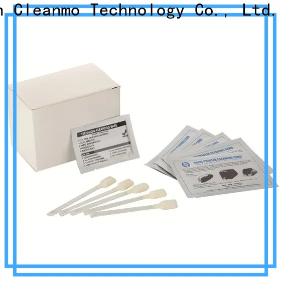 Cleanmo Hot-press compound laser printer cleaning kit supplier for ID card printers2 1