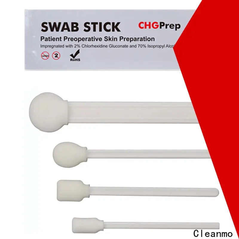 Bulk buy high quality alcohol pad Polypropylene handle with 2% chlorhexidine gluconate factory price for Surgical site cleansing after suturing 1