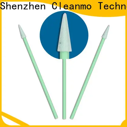 Cleanmo green handle medical mouth swabs supplier for Micro-mechanical cleaning 1