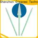 Cleanmo green handle medical mouth swabs supplier for Micro-mechanical cleaning 1