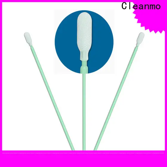 Cleanmo safe material cleanroom polyester swabs manufacturer for printers 1