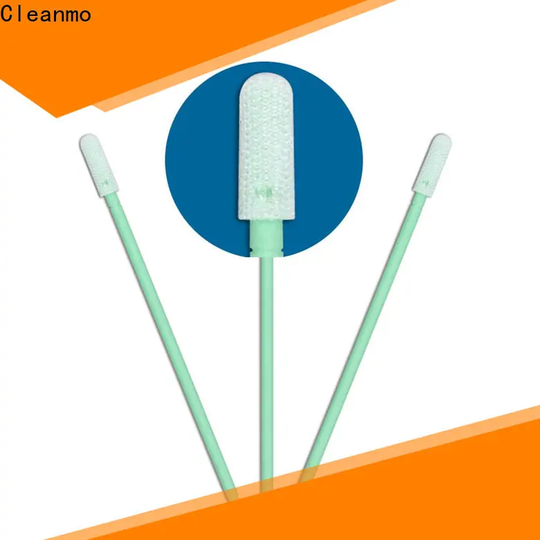 Cleanmo safe material Cleanroom polyester swab wholesale for printers 1