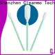 safe material dacron polyester swabs flexible paddle wholesale for microscopes 1