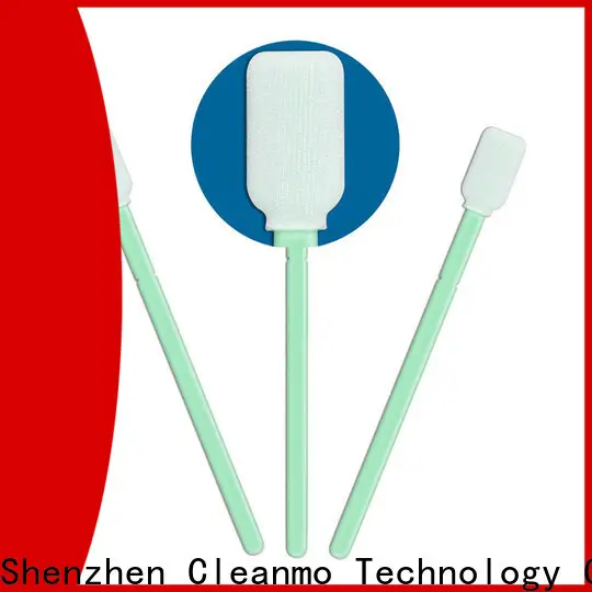 Cleanmo excellent chemical resistance fiber optic swabs supplier for microscopes 1