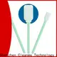 Cleanmo excellent chemical resistance fiber optic swabs supplier for microscopes 1