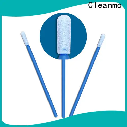 Cleanmo small ropund head long q tips factory price for general purpose cleaning 1