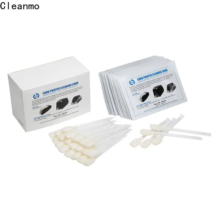 Cleanmo Bulk buy high quality zebra printer cleaning wholesale for ID card printers 1