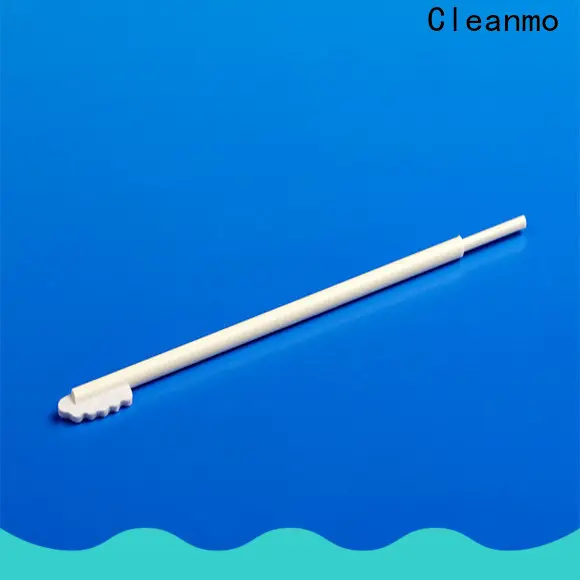 Cleanmo molded break point nylon flocked swab wholesale for hospital 1