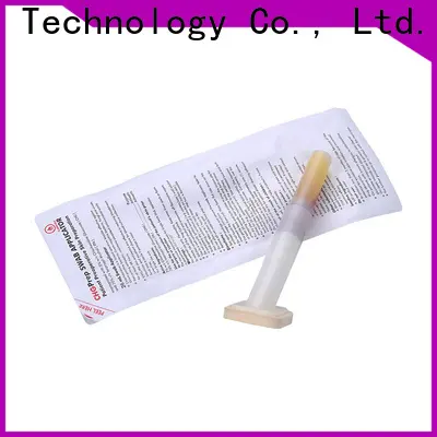 Wholesale custom cotton applicator long plastic handle with 2% chlorhexidine gluconate wholesale for routine venipunctures 1