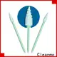 Cleanmo green handle long stem cotton buds manufacturer for Micro-mechanical cleaning 1