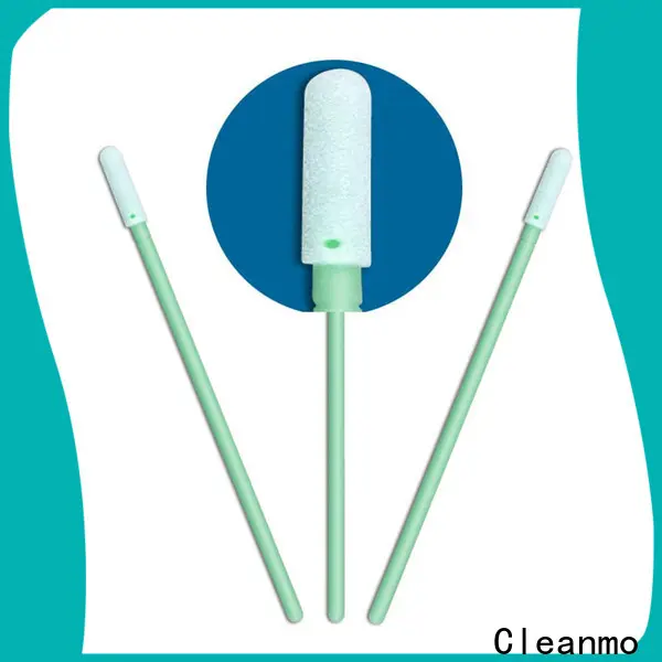 Cleanmo precision tip head sterile swab stick factory price for Micro-mechanical cleaning 1