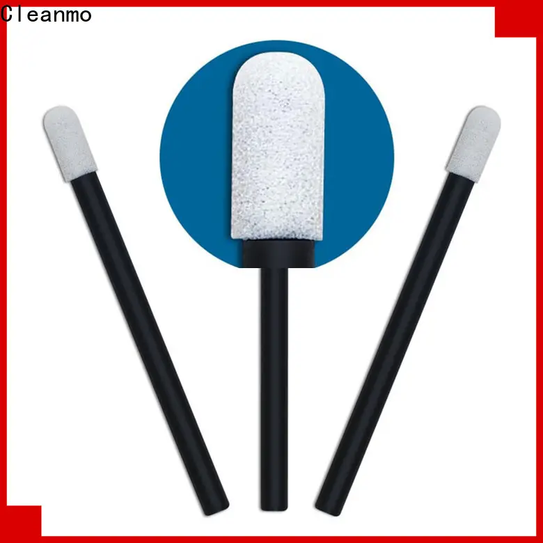 Cleanmo small ropund head sterile cotton swab wholesale for excess materials cleaning 1