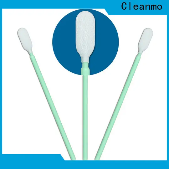 Cleanmo high quality Disposable Microfiber Swabs manufacturer for general purpose cleaning 1