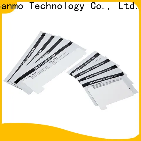 Cleanmo ODM best zebra cleaning card supplier for Zebra P120i printer 1