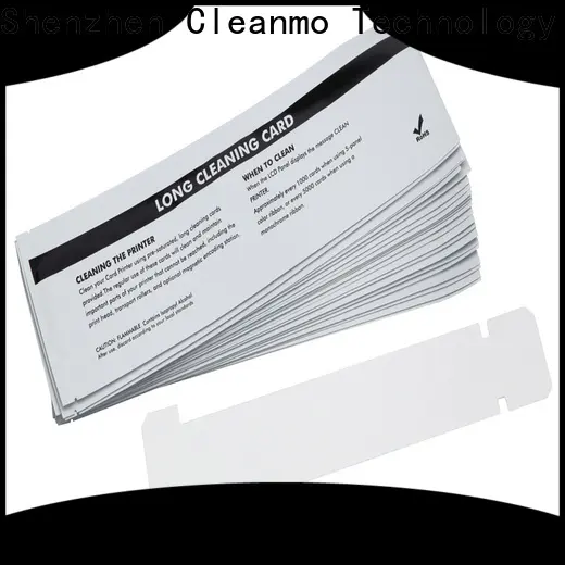 Wholesale custom zebra cleaners non woven supplier for Zebra P120i printer 1