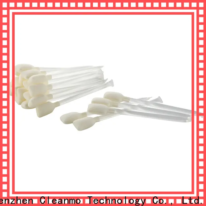 Cleanmo Non abrasive IPA pre-saturated cleaning swabs wholesale for ATM/POS Terminals 1