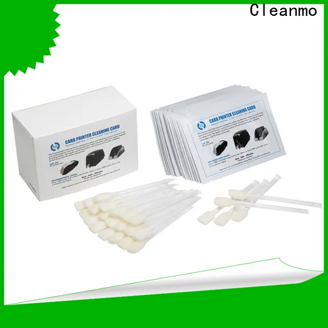 Cleanmo Bulk buy custom zebra cleaners manufacturer for ID card printers 1