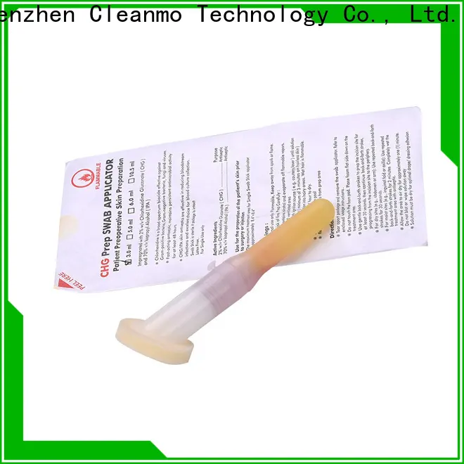 Bulk purchase high quality medline cotton tipped applicators long plastic handle with 2% chlorhexidine gluconate supplier for routine venipunctures 1