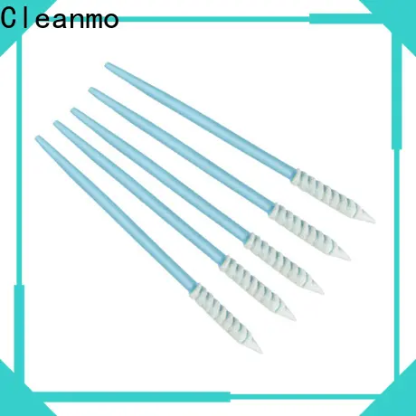 Cleanmo precision tip head cotton swab wood supplier for Micro-mechanical cleaning 1
